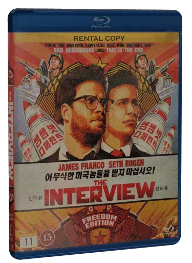 The Interview Blu-ray, RCA/Columbia Pictures Home Video