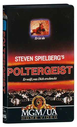 Poltergeist VHS, MGM/UA Home Video