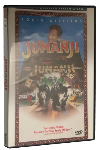 Jumanji DVD, Columbia Home/Tristar Video