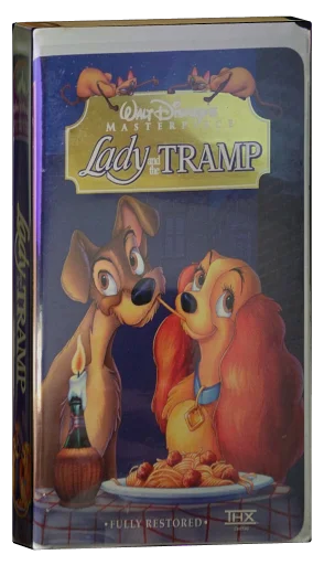 Lady and the Tramp VHS, Walt Disney Home Video