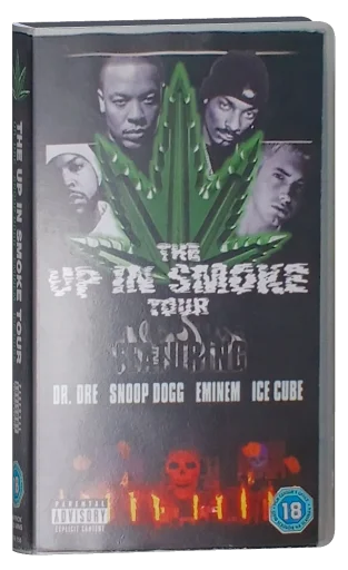The Up in Smoke Tour VHS cover
