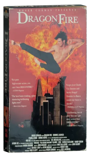 Dragon Fire VHS, New Horizons Home Video