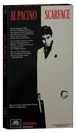 Scarface VHS, MCA Universal Home Video