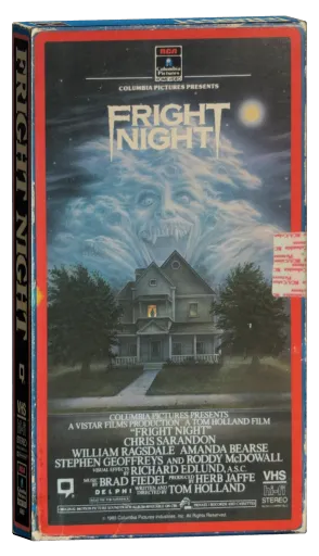 Fright Night VHS, RCA/Columbia Pictures Home Video