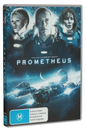 Prometheus DVD, 20th Century Fox Home Entertainment