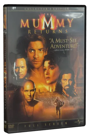 The Mummy Returns DVD, Universal