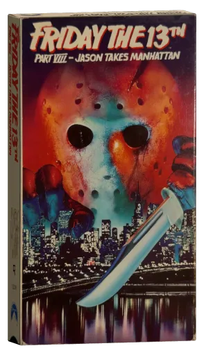 Friday the 13th Part VIII: Jason Takes Manhattan VHS, Paramount