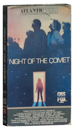 Night of the Comet VHS, CBS/FOX Video