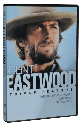 Clint Eastwood Triple Feature DVD cover