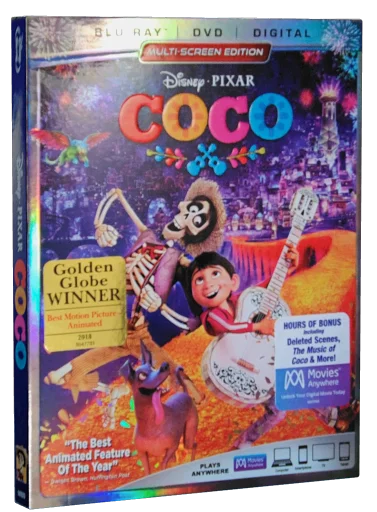 Coco Blu-ray, Disney