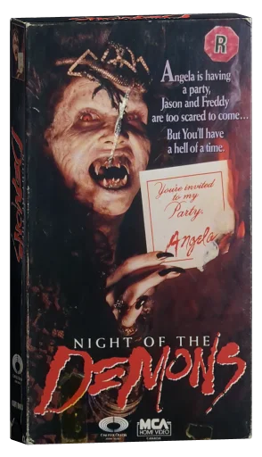 Night of the Demons VHS, MCA Home Video