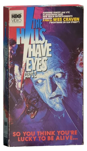 The Hills Have Eyes Part 2 VHS, HBO Video