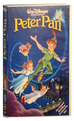 Peter Pan VHS, Buena Vista Home Video