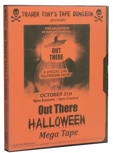 Out There Halloween Mega Tape Blu-ray, Trader Tony's Tape Dungeon
