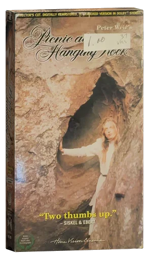 Picnic at Hanging Rock VHS, Home Vision Cinema