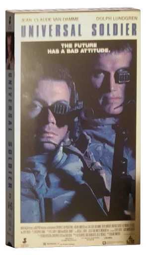 Universal Soldier VHS, Carolco Home Video
