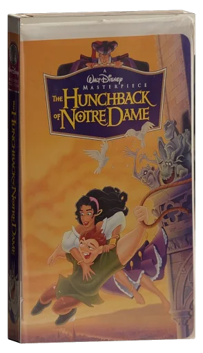 The Hunchback of Notre Dame VHS, Walt Disney Home Video