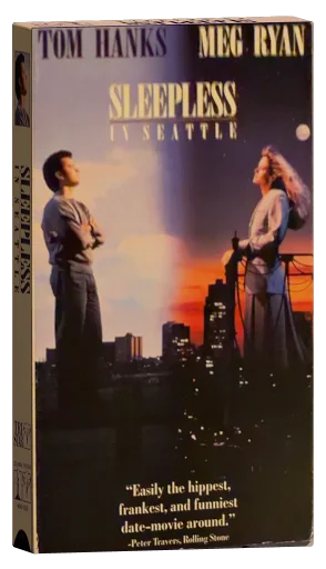 Sleepless in Seattle VHS, Columbia TriStar Home Video
