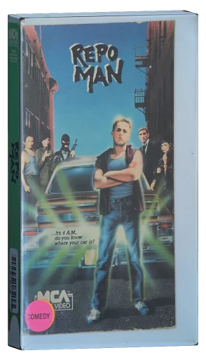 Repo Man VHS, MCA Home Video