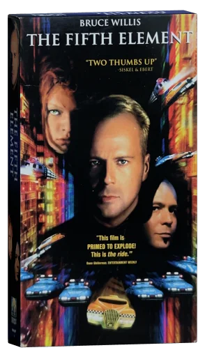 The Fifth Element VHS, Columbia TriStar Home Video