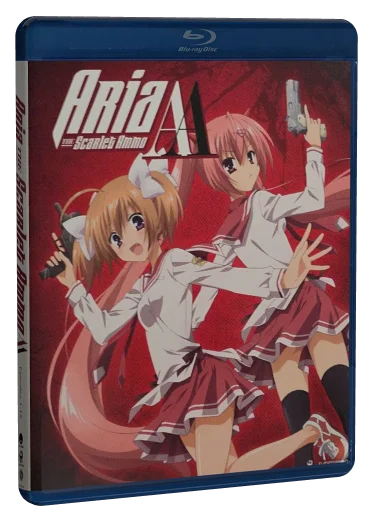 Aria the Scarlet Ammo AA Blu-ray cover