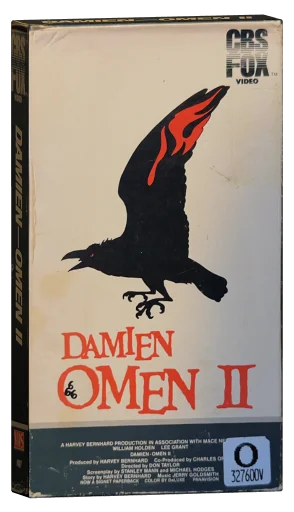 Damien - Omen II VHS, CBS/FOX Video