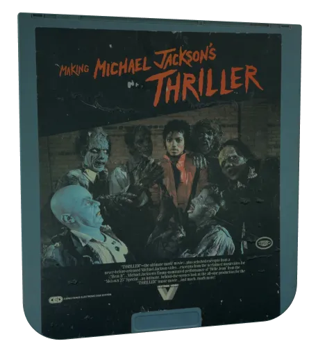 Making Michael Jackson's Thriller CED, Vestron Video