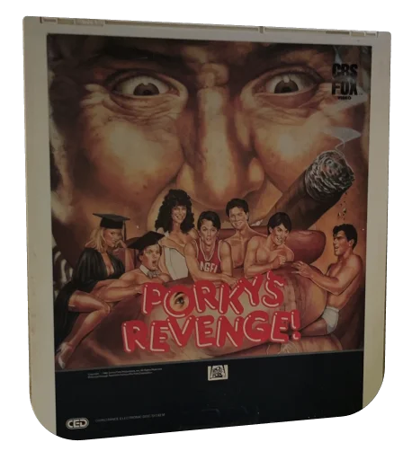 Porky's Revenge CED cover