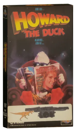 Howard the Duck VHS, MCA Home Video