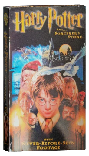 Harry Potter and the Philosopher's Stone VHS, Warner Bros.