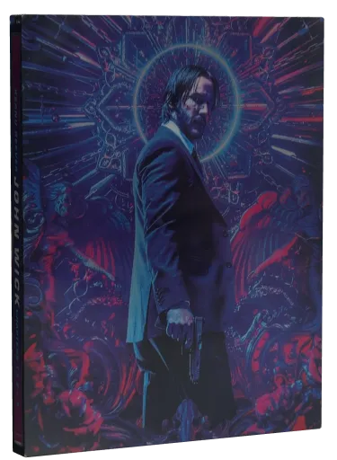 John Wick Chapters 1-3 4K-UHD cover