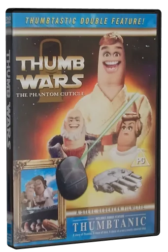 Thumb Wars: The Phantom Cuticle DVD, Revolver Entertainment
