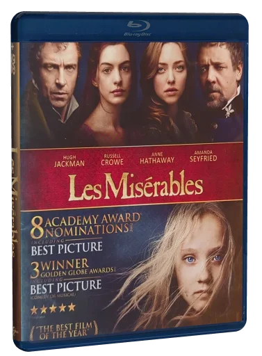 Les Misérables Blu-ray, Universal