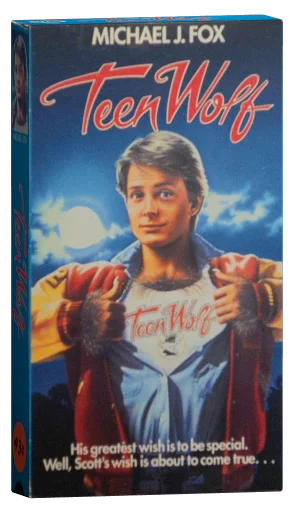 Teen Wolf VHS, GoodTimes Home Video