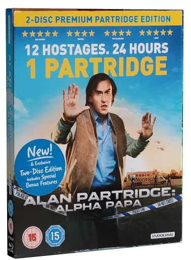 Alan Partridge: Alpha Papa Blu-ray, Studiocanal