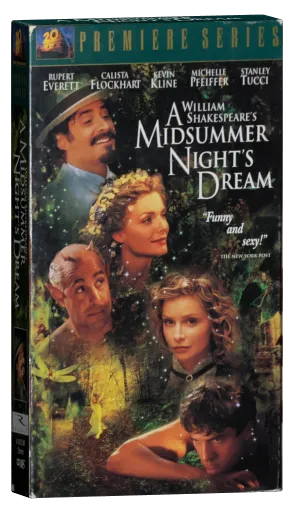 A Midsummer Night's Dream VHS cover