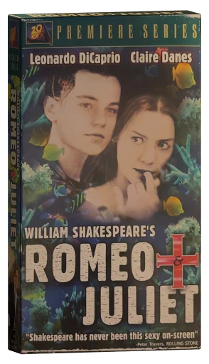 Romeo + Juliet VHS, Twentieth Century Fox Home Entertainment