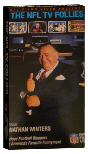 The NFL TV Follies VHS cover