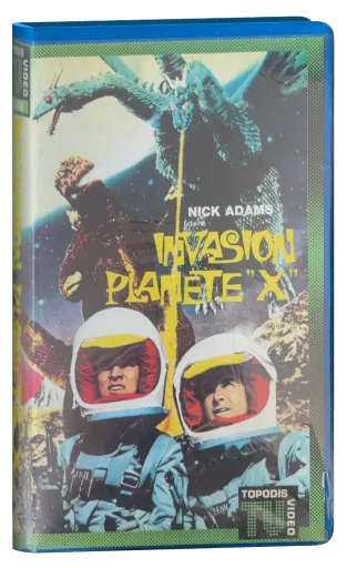 Invasion of Astro-Monster VHS, Topodis