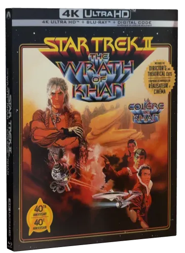 Star Trek II: The Wrath of Khan 4K-UHD cover