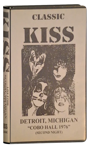 Classic KISS VHS cover