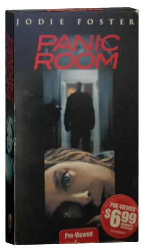 Panic Room VHS, Columbia TriStar Home Entertainment