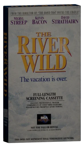 The River Wild VHS, MCA Universal Home Video