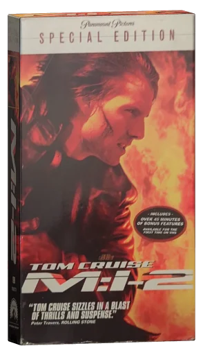 Mission: Impossible II VHS cover