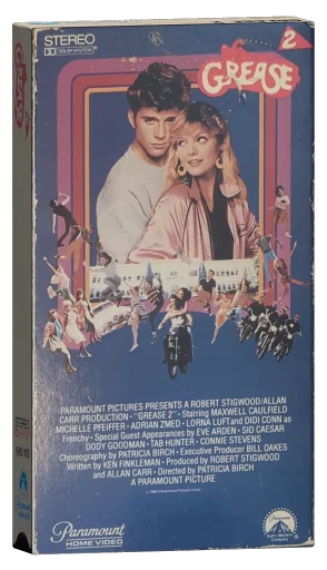 Grease 2 VHS, Paramount Home Video