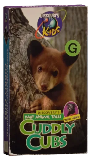 Discovery's Baby Animal Tales with Jake: Cuddly Cubs VHS cover