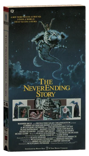The NeverEnding Story VHS, Warner Home Video