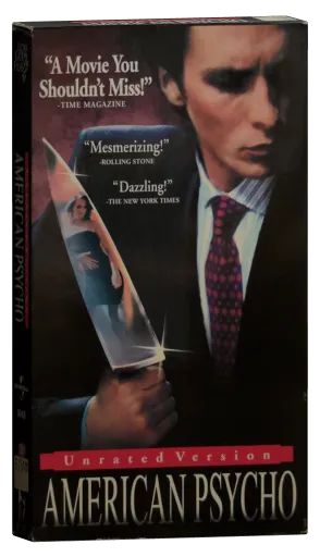 American Psycho VHS, Universal Studios Home Video