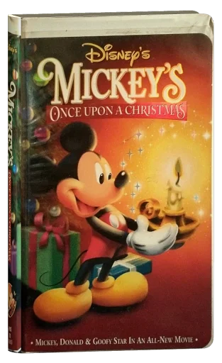 Mickey's Once Upon a Christmas VHS, Walt Disney Home Video