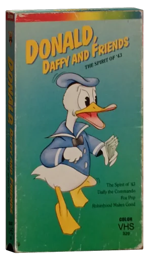 Donald, Daffy and Friends: The Spirit of '43 VHS cover